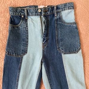 Revice denim Two-tone Bell Bottoms